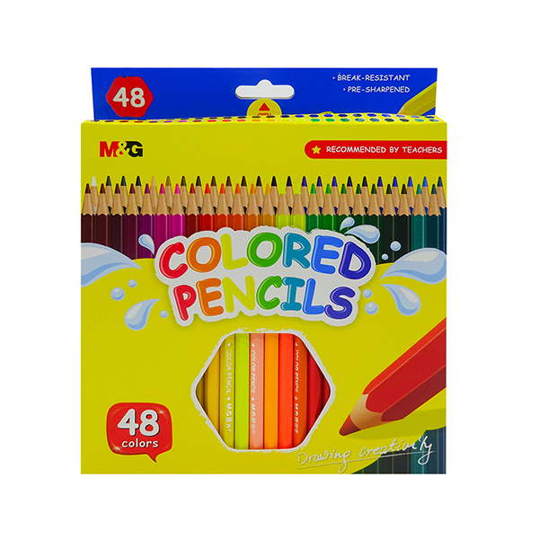 <p>
This Pack of 48 Colored Pencils is perfect for drawing and coloring. It's made of high quality, break-resistant material and pre-sharpened for your convenience. Recommended by teachers, this set of 48 colored pencils comes in an array of colors, perfect for any artist or hobbyist. Whether you are a budding artist or an experienced one, this set of 48 color pencils will help you create beautiful, vibrant artwork. With the wide variety of colors available, you can create everything from stunning portraits