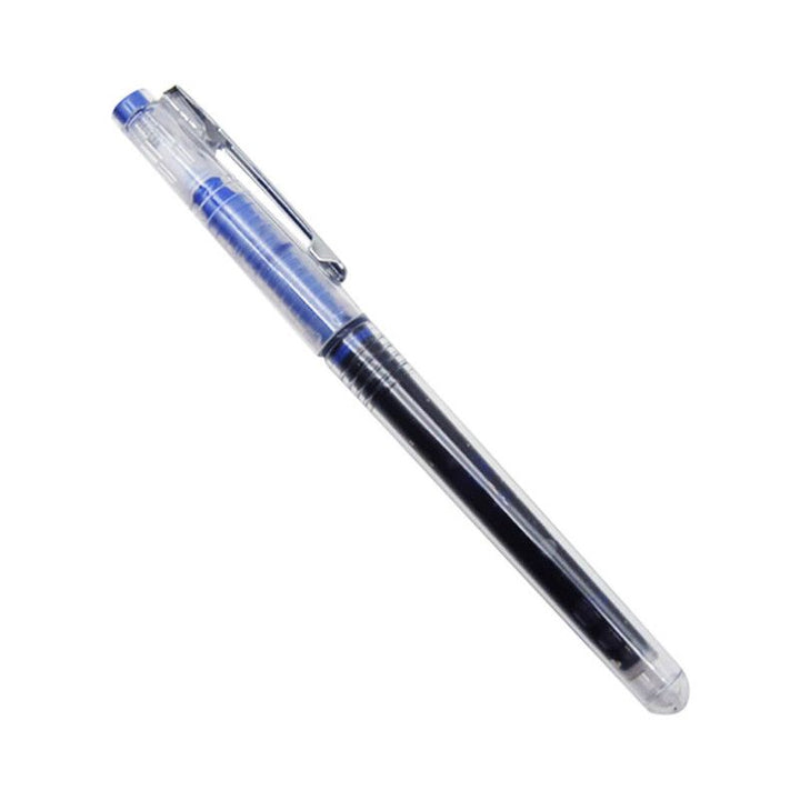 <p>
The M&G Blue Roller ink Pen 0.5mm No:ARPM2401 is the perfect writing companion for busy professionals. With a 0.5mm full needle tube pen tip, you can write 1000 meters of smooth, crisp ink with no breaks. The straight-liquid ink design ensures even more than 1000 meters of ink, making it perfect for any long-term projects or projects with a lot of detail. The ink transfer is also critical, with stable ink control and quick-drying gel pen features. You can make a mark faster, take notes easily, and hand 