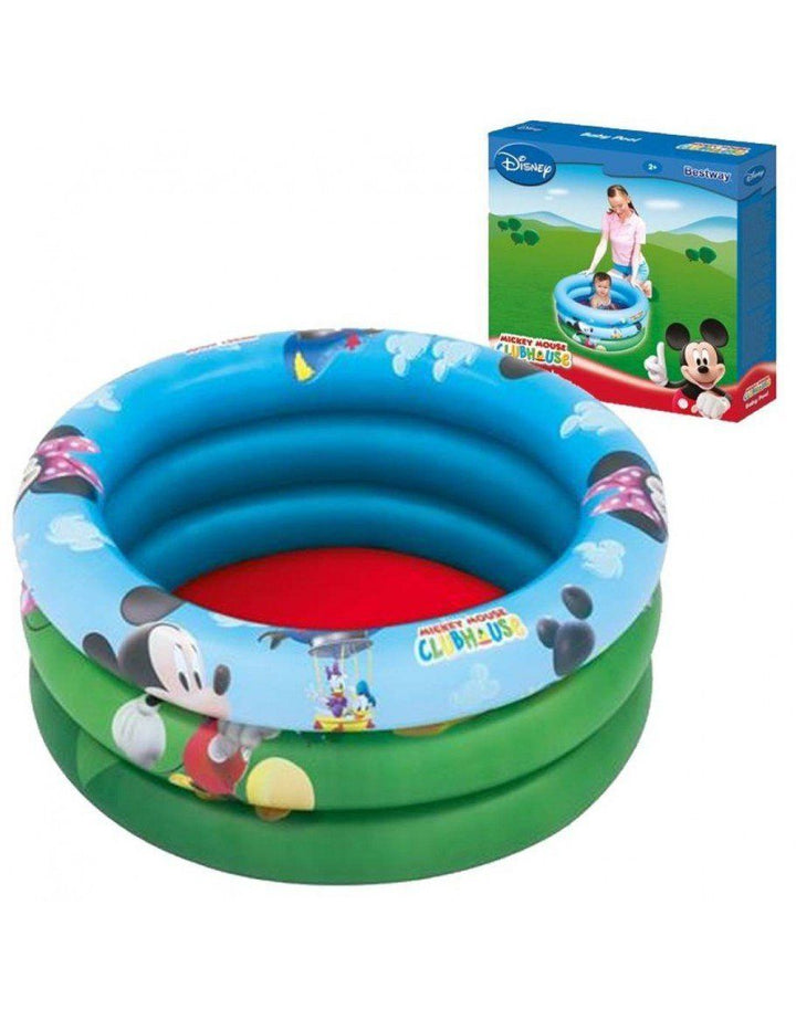 <p>
The Bestway 3 Ring Baby Pool - 70cm*30cm - No:91018 is the perfect way to keep your little one cool and entertained during hot summer days. This floating pool has a three-layer circular design that is suitable for one child from 18 months of age or older. Made from extremely durable vinyl, this pool is made to last and is available in a variety of multi-colored and fun motifs. With a diameter of 70cm and a height of 30cm, it provides plenty of space for your child to splash around and enjoy the water. I