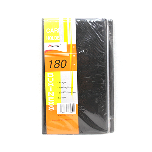 <p>
This Card Holder-180Card is made from high quality materials and is designed to be durable and long-lasting. It is suitable for all offices and classrooms, as well as for students, professionals, or anyone who needs an easy and efficient way to store cards or documents. With its 180 slots, this card holder can store up to 180 cards or documents safely and in an organized manner. It is lightweight, portable, and can easily be carried around. The holder also comes with a secure and sturdy lock system, whi