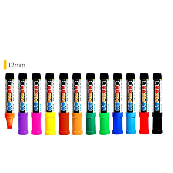 <p> 
This Art Pop Marker 12mm is the perfect choice for any artist or student of the applied arts. It is made from high quality materials in our facility, and it is designed to provide vibrant colors and crisp lines. The marker is ideal for drawing, sketching, and writing. It is also great for coloring and shading. The marker has a thick 12mm tip that allows for precise, detailed lines and a broad range of colors. It is great for coloring in small spaces and creating intricate designs. The marker is also wa