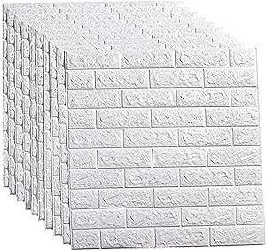 10pcs waterproof 3D foam wallpaper from