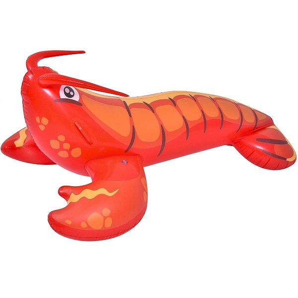 <p>

The Jilong Lobster Inflatable Rider 130x70 cm No: 37610 is the perfect way to enjoy the pool, lake or sea and provide endless fun for your children. Made in China from high quality, durable yet lightweight and practical vinyl, this inflatable rider is sure to last for years to come. With a triple air chamber, it is also built for extra safety. Measuring 130 cm x 70 cm, this inflatable rider is suitable for children aged 3+ and is the perfect way to have fun in the water. With its lobster shape and stur