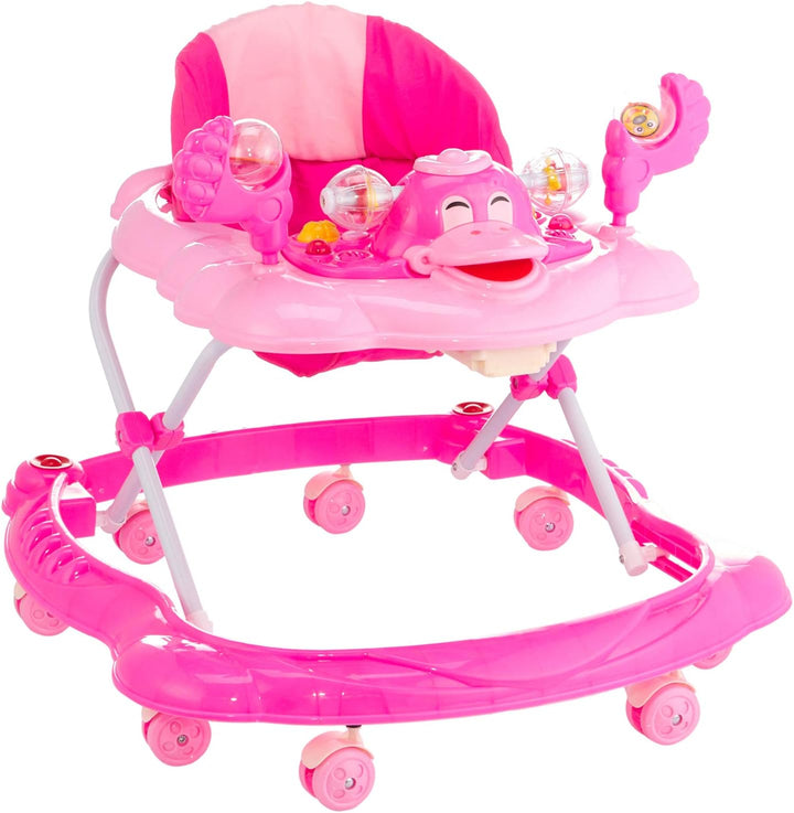 Tots Baby Walker With Duck Shape| Pink & Rose