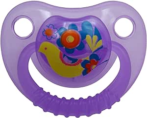 Safari Silicone Cherry Soother With Cap - 6M+ | Purple
