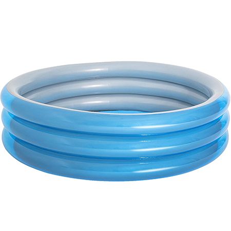 <p>

The Bestway Big Metallic 3-Ring Pool 2.01m x H53cm No. 51043 is the perfect addition to any backyard. It is made of high quality and durable materials, featuring safety valves and a sturdy pre-tested vinyl. It also features 3 equal rings, a transparent blue side, and a reflective silver liner. This pool is designed to have a capacity of 937 liters (248 gallons) and comes with a repair patch. It's unique design and brilliant colors make it a great addition to any backyard. Plus, its affordable price mak