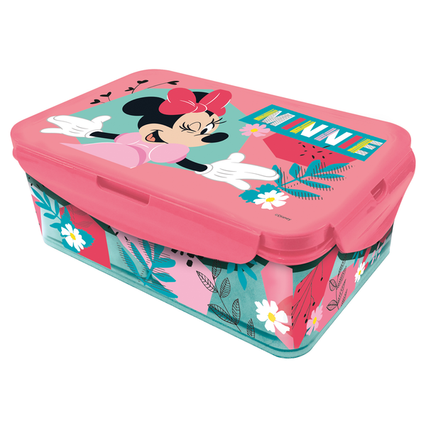 Stor Minnie Rectangular Food Container with Removable Compartments 1190 ML
