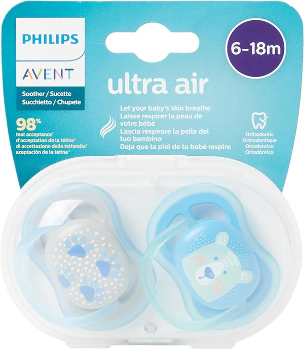 Philips Avent Pacifier Ultra Air 6-18m 2PK