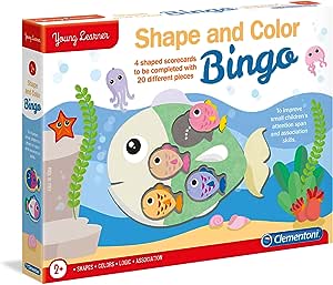 Clementoni Shapes And Colors Bingo (Usa-Eng)
