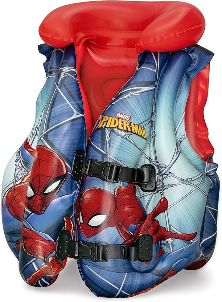 <p> 

The Bestway Spiderman Swim Vest is the perfect pool accessory for any young superhero fan. This vest is made of high-quality pre-tested vinyl, with safety valves, contoured pillow design and a repair patch included. The vest measures 51cm x 46cm, making it suitable for ages 3 to 6 years, and up to a weight of 30kg.

This vest allows your little one to have hours of summer fun in the pool, standing out amongst their peers. The Spiderman design will add even more excitement to their swimming time. This 