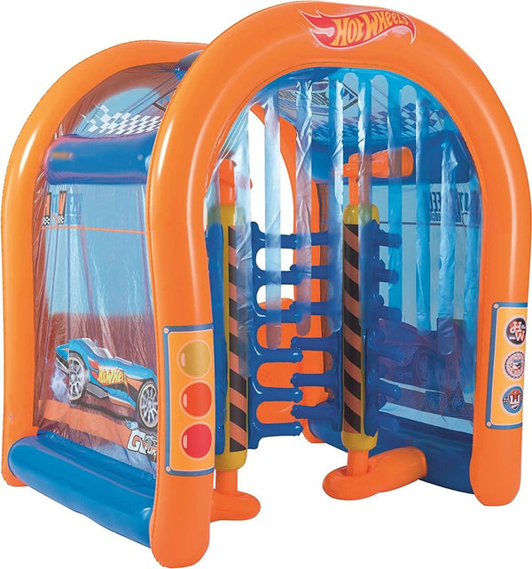 <ul class="a-unordered-list a-vertical a-spacing-mini">
<li><strong>Bestway Inflatable play center  Car Wash Hot Wheels - 1.53*1.31*1.50cm - No:93406</strong></li>
<li>Made in China</li>
<li>Made of high quality</li>
<li>Game center Bestway 93406, Car wash Hot Wheels</li>
<li>- promotes the development of dexterity, attention and coordination in children, outdoor games are very healthy, this model is made of high quality materials, which guarantees the product reliability and durability.</li>
<li>The Bestwa