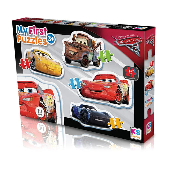 KS Games Cars My First Puzzle 4 In1