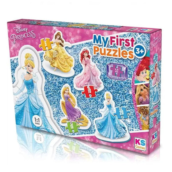 KS Games Princess My First Puzzle 4 In1