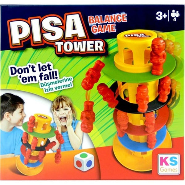 KS Games Pisa Tower Balance Board Game