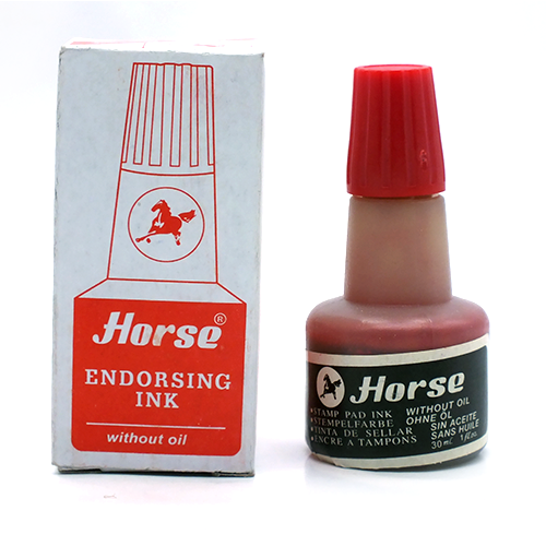 <p> 

This Horse Stamp Red Ink is perfect for all office and school needs. It is made from high quality materials that are sure to last for years to come. The bright red ink will leave a vivid impression on any page, perfect for making a lasting impression. The stamp is easy to use and refillable for a long-lasting product. A great choice for businesses and schools, this Horse Stamp Red Ink is sure to make the job easier.</p><p>made from high quality, suitable for all office & all students need it for thire