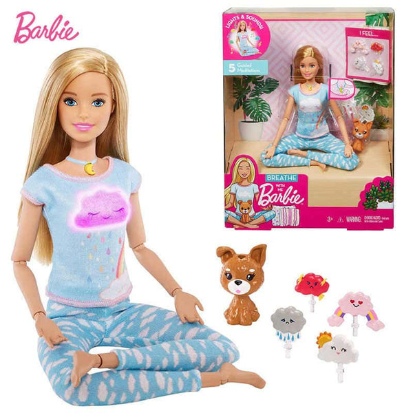 Barbie Breath with Me Meditation Doll