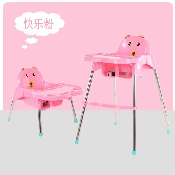 2 Levels Feeding Chair Pink