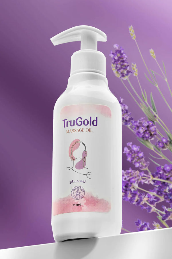 TruGold Massage Oil (250ml) Lavander scent
