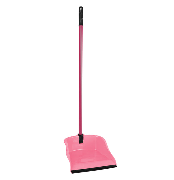 Bulldozer Dustpan with Metal Handle Fuchsia And Multi-colors Accessories