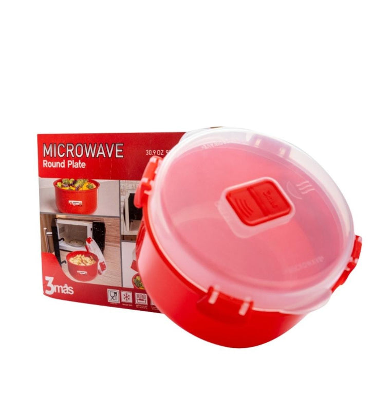 3Mas Microwave round plate