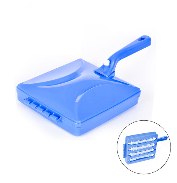 Swivel-Sweeper with 4Rolls Blue