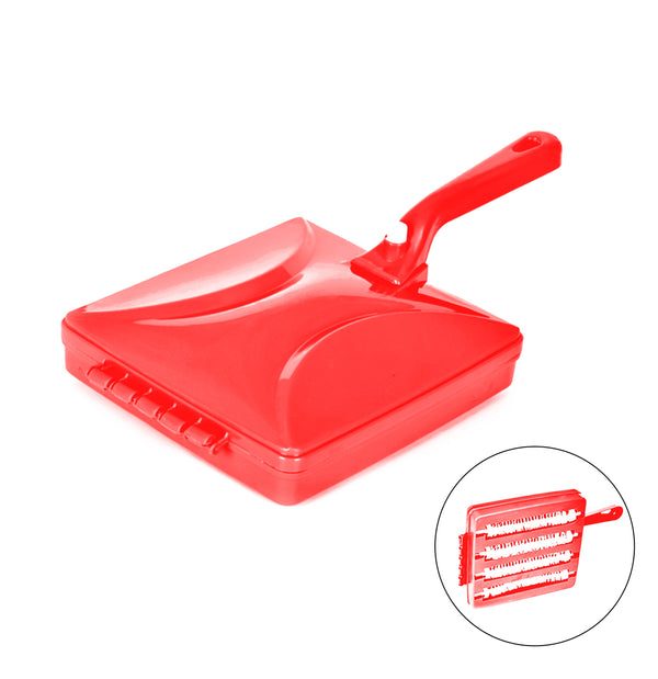 Swivel-Sweeper with 4Rolls Red