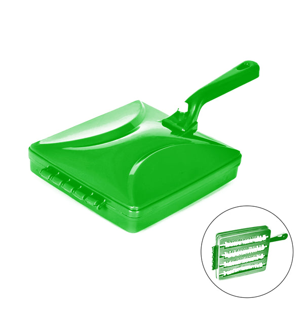 Swivel-Sweeper with 4Rolls Green