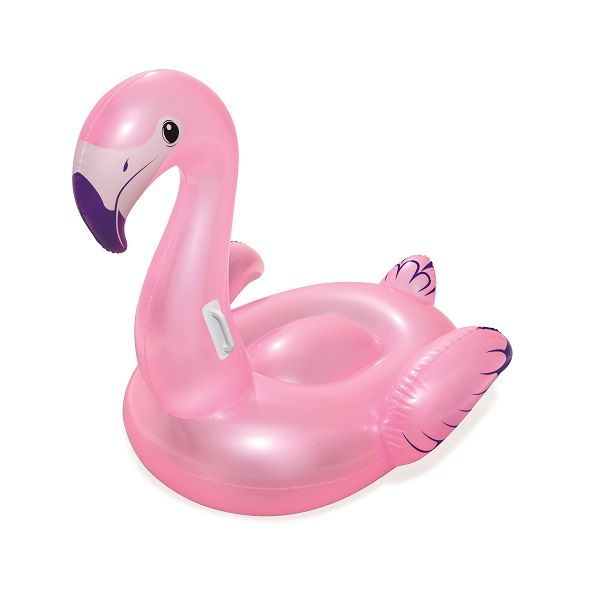 <p> 
This Bestway Inflatable Pink Flamingo 1.27m x 1.27m No:41122 is the ultimate inflatable pool toy. Made from high quality pre-tested vinyl, it is designed to last and keep your children entertained for hours. The unique flamingo design is ideal for use at pool parties or just lounging in the sun. It is equipped with heavy-duty handles for comfort and durability and includes a repair patch in case of an accident. The brilliant colors and the adorable design with bright blue eyes and black beak will make 