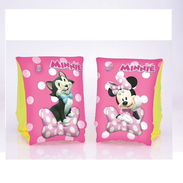 <p>

The Bestway Disney Minnie 2 Inflatable Children Aged 3-6 Armbands are the perfect way to keep your little ones safe while they enjoy their time in the water. These armbands are designed to keep your children afloat while they swim and play in the pool. Made from high-quality, sturdy pre-tested vinyl, these armbands feature two air chambers and safety valves, so you can have peace of mind knowing that your children are safe and secure. The bright, fun design will be sure to keep your little ones enterta