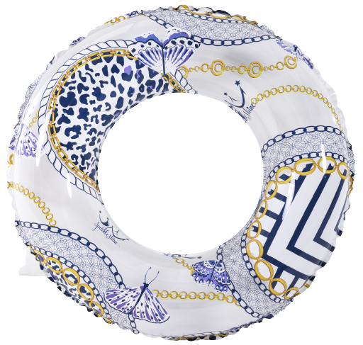 <p>

This Blue-and-White Swim Tube Φ90cm is a perfect choice for fun and safe swimming. It is made from high quality materials which ensures durability and long-lasting use. This product is designed with a large diameter of 90cm, so it can accommodate both adults and children. The design also features a strong and secure rope handle, which will make it easier to carry and transport. The bright blue and white colors will provide a great visual effect and will look great in any swimming pool.

This product is