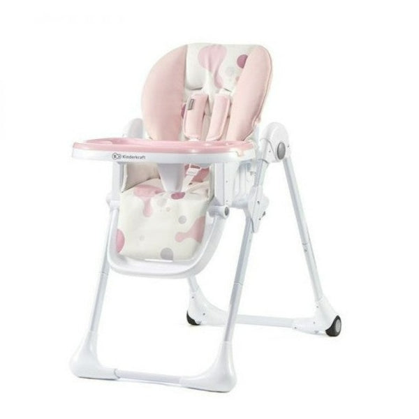 Kinderkraft YUMMY Baby High Chair | Pink