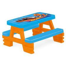 Hot Wheels Picnic Table For 4 | Multicolor