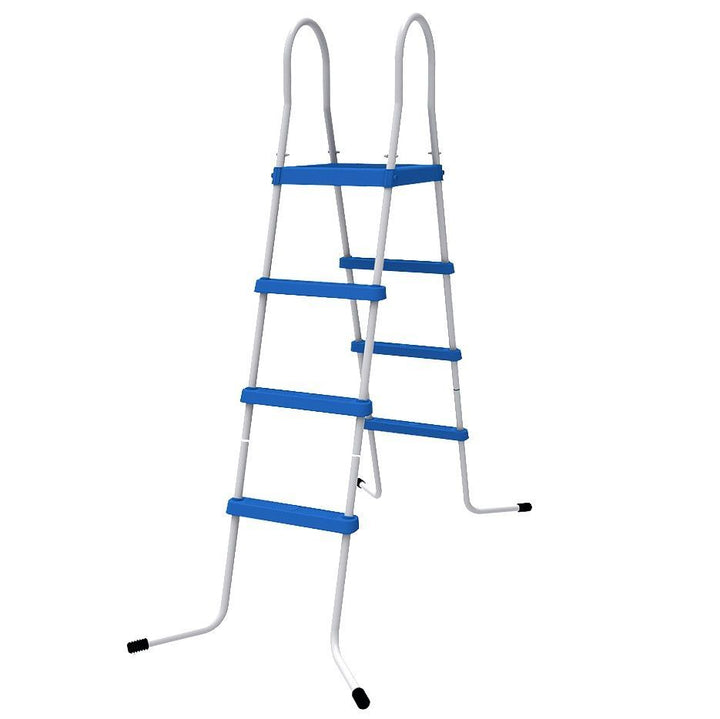 <p> 

The Jilong Avenli 3 Step Pool Ladder is the perfect accessory for safely entering and exiting your pool. This ladder is suitable for almost all above-ground swimming pools with a maximum pool wall height of approx. 90 cm. The ladder is made from a coated tubular steel frame which is protected against external weather influences, giving it a particularly high stability. The three solid steps on each side are made of high quality plastic and are extremely durable, with a non-slip surface to prevent slip