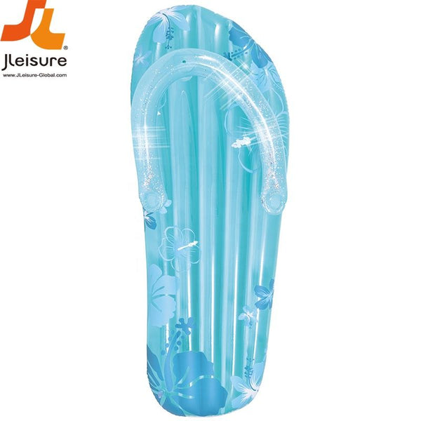 <p>

Introducing the Jilong Sunclub Giant Slipper Mat, the perfect inflatable addition to all your summer adventures. This huge and unusual slipper mat is made from high quality 0.25 mm vinyl, so it's durable and safe to use. It comes with two air chambers and can hold up to a maximum user weight of 80 kg. With its 165x70 cm measurements, this giant slipper mat is just the right size for hours of fun in the pool, by the lake or in a seaside resort.

The Jilong Sunclub Giant Slipper Mat is designed for the w