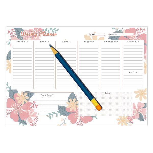 <p> 

The Yassin To Do Weekly planner - A4 - 52 sheets - No:1120 is the perfect way to keep track of all your tasks for the week. This planner is made in Egypt from high quality materials, and comes in a convenient A4 size. It contains 52 sheets, one for each week of the year, and each sheet is divided into the days of the week. This planner is perfect for creating and keeping track of your weekly schedule. With this planner, you can easily keep track of all your tasks for the week and make sure you don't m