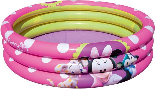 <ul>
<li><span style="font-size: medium;"><b>Baby Wading Minnie 3-Ring Pool Disney Princesses 102cm*25cm</b></span></li>
<li>Made in China</li>
<li>Made of high quality</li>
<li>Want to teach a child to swim? Then Bestway Minnie inflatable sleeves will be useful. The sleeves are made of durable vinyl. Safety valves available. Made armbands with the original image of the famous Disney mouse. With the help of inflatable sleeves, your child can quickly and without fear learn to swim and confidently float, and 