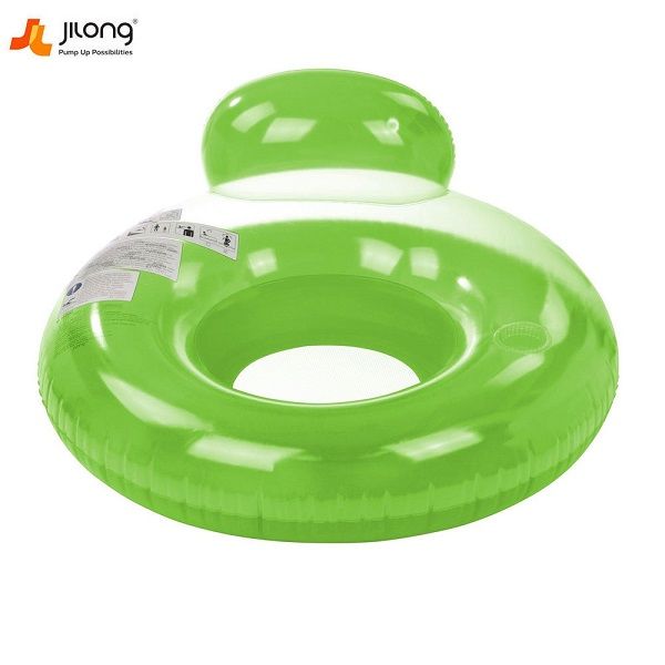 <p>
The Jilong Beach Lounge with Head Rest No: 37491 is the perfect choice for those looking for a comfortable and stylish way to relax by the pool or beach. This inflatable circle is made in bright colors, making it easy to spot and enjoy. The large size of 118 x 118 cm makes it perfect for adults and children 14 years and older. It also features a comfortable backrest and a built-in cup holder, so you can enjoy a soft drink while swimming with the Jilong 37491 circle. 
Made from high quality and durable P