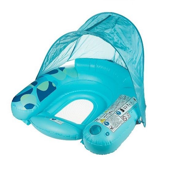 <p>

The Jilong Inflatable Pool Float Chair with Canopy - 103cm*96cm*80cm - No:37275 is the perfect solution for your child's summer fun on the water. This inflatable pool float chair features a bright and pleasant color scheme and is made of high-quality PVC for maximum durability. It includes built-in armrests and a backrest for comfort and support, as well as a detachable sun shade and a mesh seat to keep your child cool. The inflated dimensions of 40.5" x 38" x 15" provide plenty of room for your child 