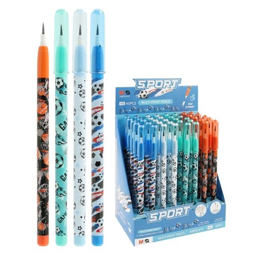 <p>

The M&G Mechanical Pencil with 11 Leads No.1674 is the perfect tool for writing and sketching. Made from high-quality materials, this pencil is made in our facility and is suitable for both girls and boys. It features a multi-point pencil, classy shapes, and fancy designs, making it an ideal choice for those who want to express themselves through writing and sketching. The pencil also has multi-shaped leads that make it easier to draw precise lines and curves. The pencil's lead is also strong and durab
