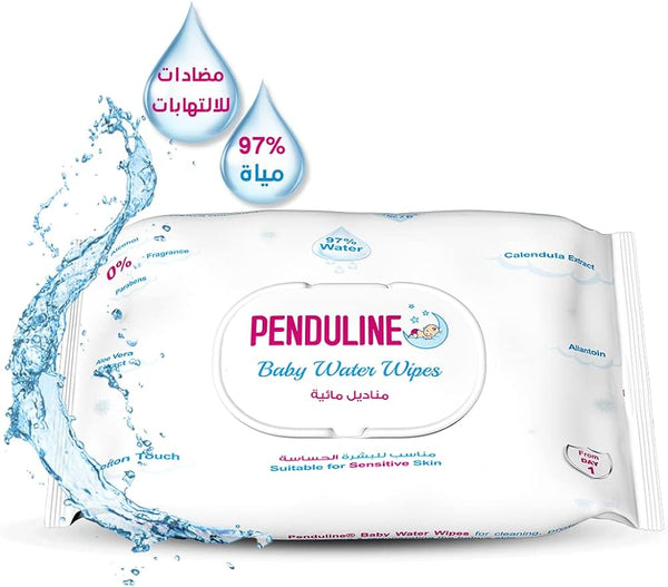 Penduline Water Baby Wipes - 70 wipes