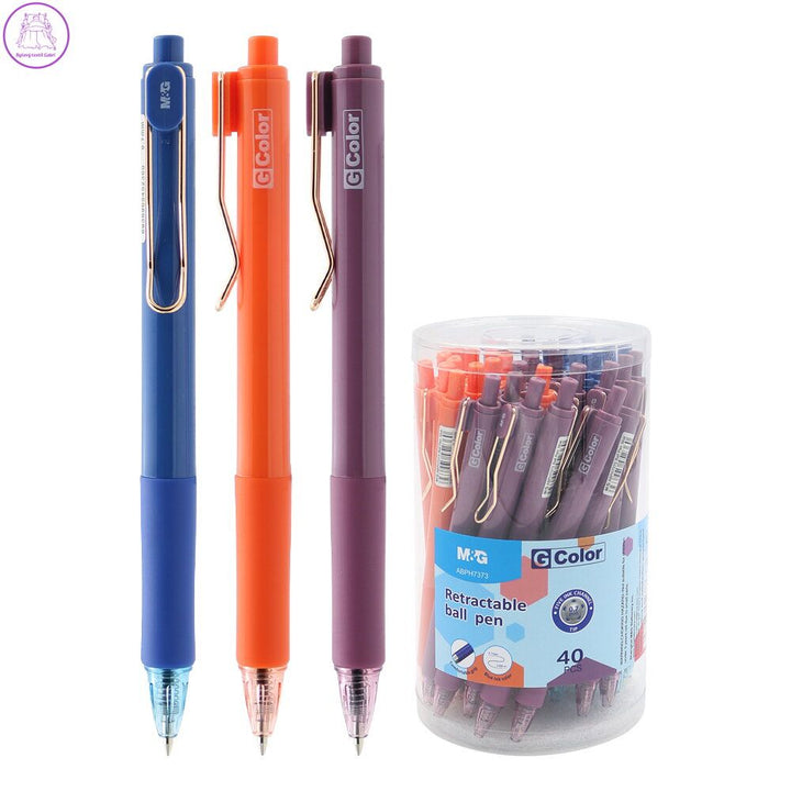 <ul>
<li><strong>Chenguang Ballpoint pen 0.7 mm - blue - 1pcs - No:ABPH7373</strong></li>
<li>Made in China</li>
<li>Made of high quality</li>
<li><span>A ballpoint pen with a plastic body that has a glossy surface. </span></li>
<li><span>The rubber grip ensures a better grip on the pen. </span></li>
<li><span>Track width 0.7 mm. </span></li>
<li><span>Filling: blue. </span><span>Replacement refill, <br />Available in 5 colors.</span></li>
<li><span>Available in 5 colors.</span></li>
</ul>