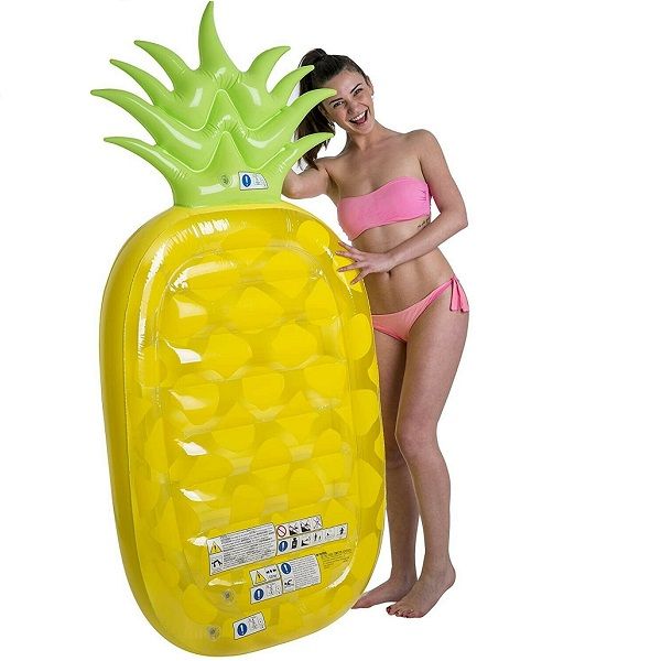 <p>

Introducing the Jilong Pineapple Jumbo Pineapple Mattress 190cm x 87cm - No:37348! This inflatable pool mattress is perfect for adults and children aged fourteen and above. It is made from durable I-beam construction with three air chambers and a repair kit for added convenience. The bright pineapple design makes it perfect for a fun and exciting summer. The mattress can hold up to 80kgs, providing a secure and comfortable platform to relax on. It is ideal for use in a pool, lake, sea, or open-air swim