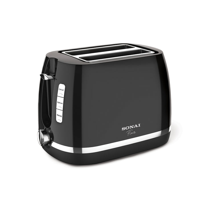 Sonai Toaster Flair, 870 Watt, With 3 Functions | Black