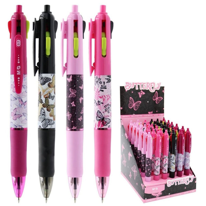 <ul class="a-unordered-list a-vertical a-spacing-mini">
<li><strong>Chenguang Ball Pen 4-color In 1 Cold Braw 0.7 Mm - No:ABP803T3</strong></li>
<li>Made in China</li>
<li>Made of high quality</li>
<li class="a-spacing-mini"><span class="a-list-item">The pen is filled with bold, easy-flowing ink that allows for smooth writing.It is smooth and facilitates swift gliding on the page surface.</span></li>
<li class="a-spacing-mini"><span class="a-list-item">Thanks to the ergonomic body design, you can hold the p