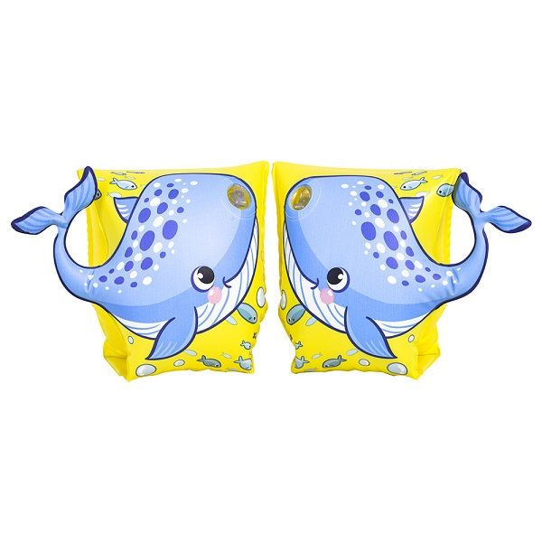 <p>
Jilong SunClub® Whale Inflatable Armbands 23x19 cm No: 32131 are the perfect way to teach your child to swim. Made from high quality, durable, hypoallergenic vinyl, these armlets have two inflatable chambers that mimic a regular circle. They provide comfort and freedom of movement, with a soft inner seam that prevents any discomfort. The armlets also feature built-in valves with a system that prevents accidental air release, and their colorful design will help to keep your child visible and safe in the 