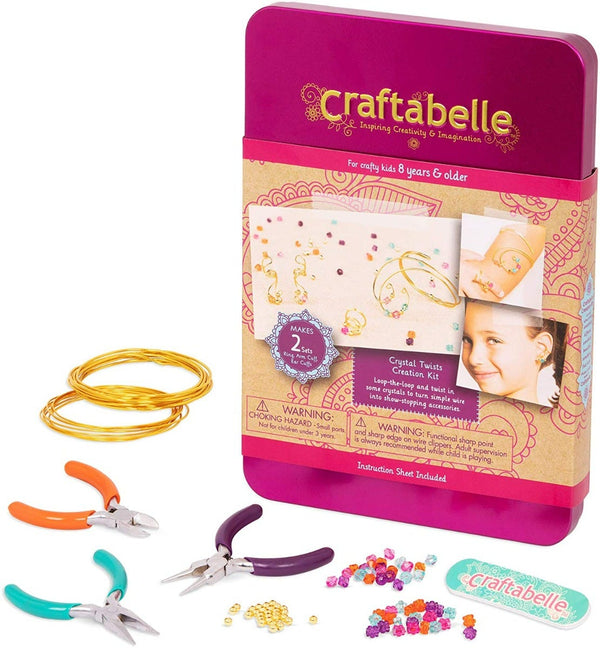 Craftabelle Wire Jewelry Making Kit - 86 Pieces