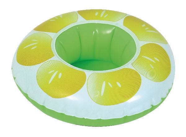 SunClub Lemon Inflatable cup Ring