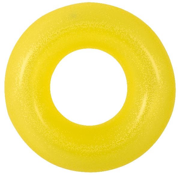 SunClub Mosaic Swim Tube - Yellow