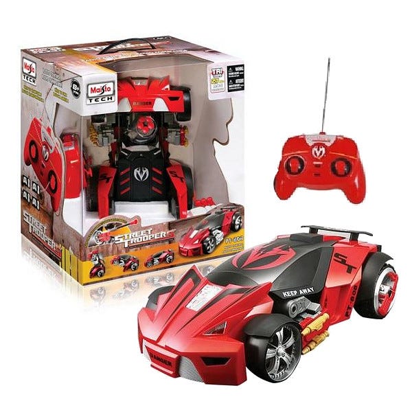 Maisto Street Troopers Project 66 Remote Control Car - Red