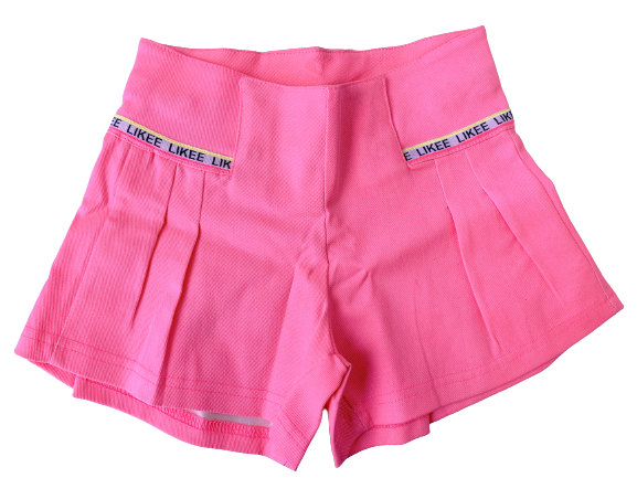 Lovely Land Pleated Shorts for Girls